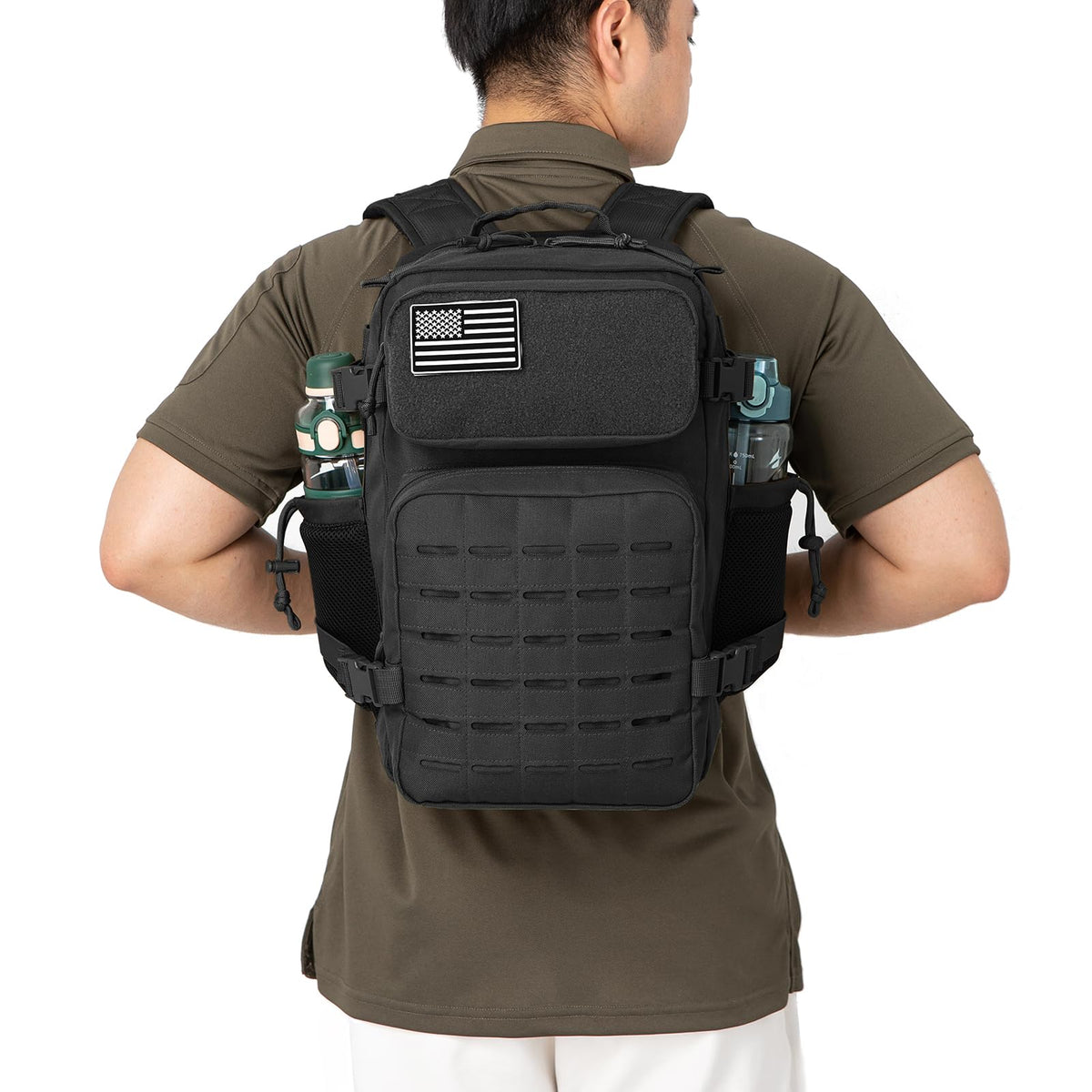 25L/45L Military Tactical Backpack with Bottle Holder U739