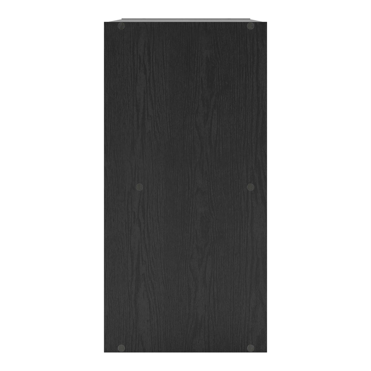 Black 4-Cube Stackable Wood Storage Organizer Shelves P47415