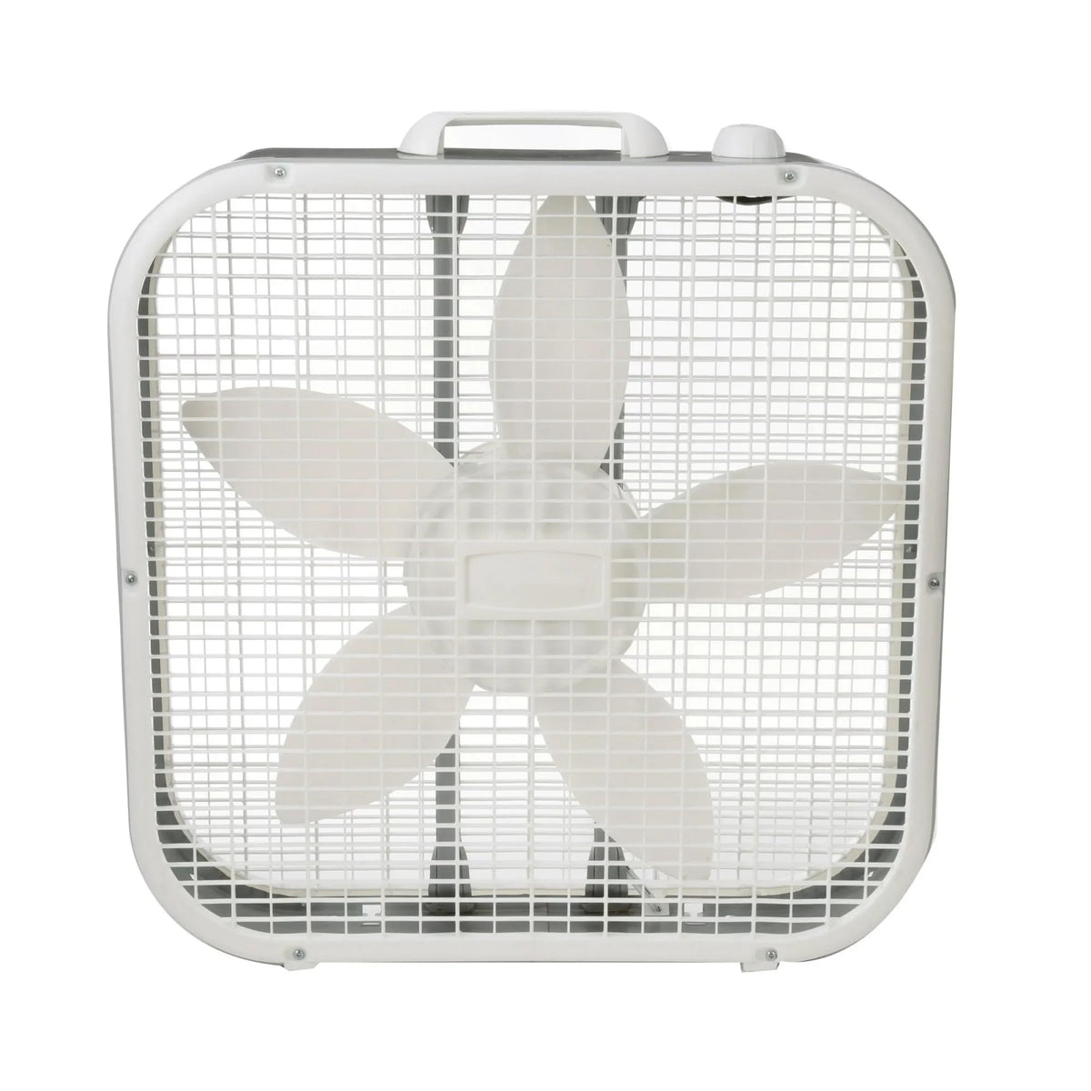 20" White Box Fan, 3 Speeds G69026