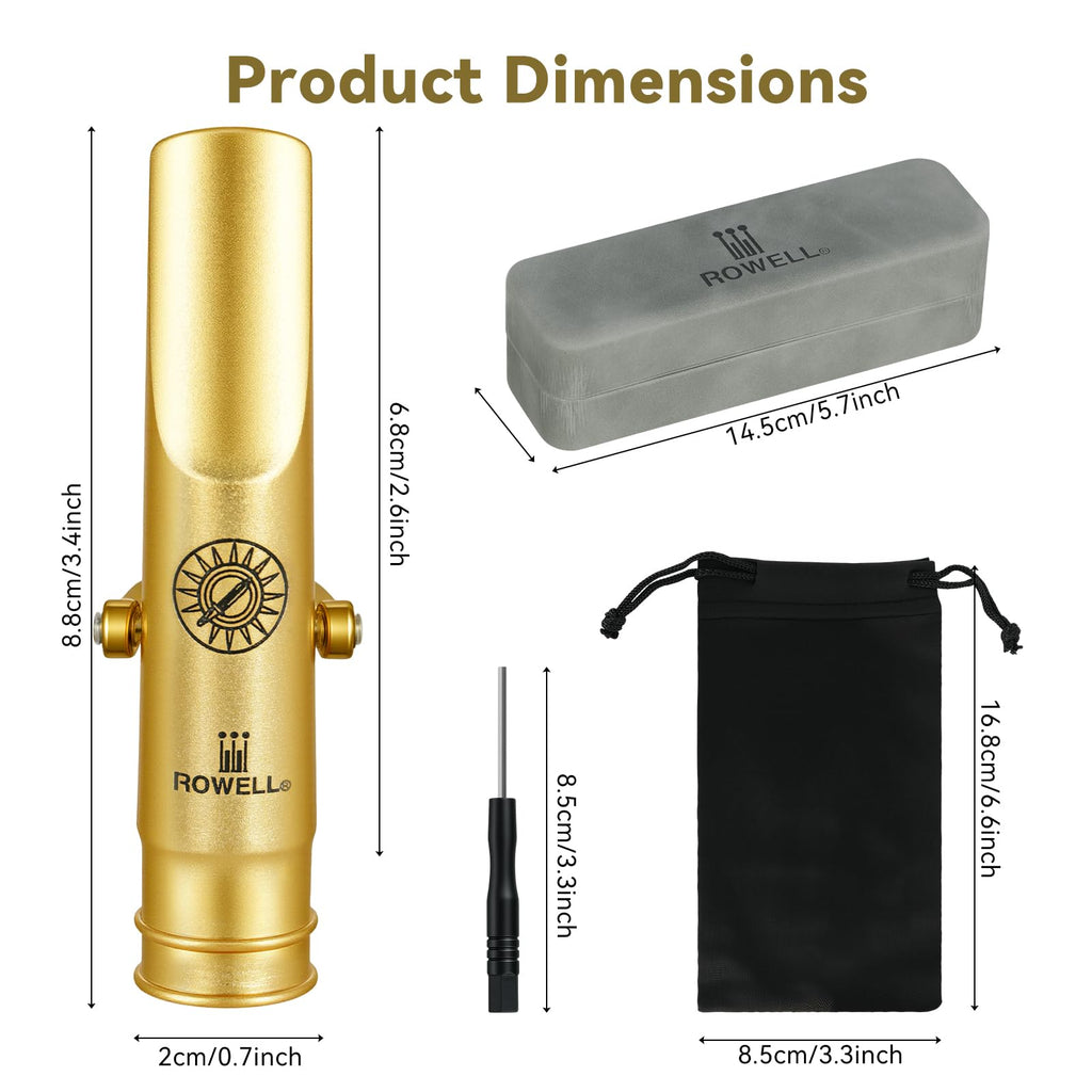 Alto Saxophone Metal Mouthpiece P4063