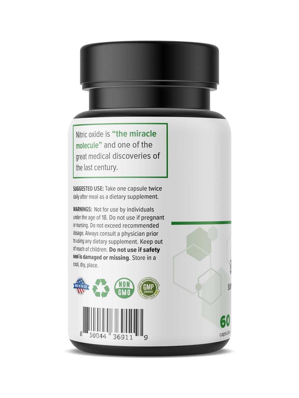 60 Caps Gut Support Supplement with Vinitrox GABA G3081