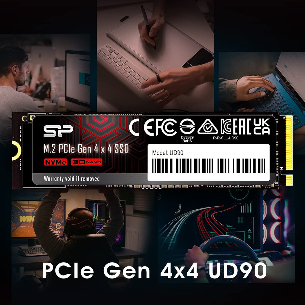 4TB NVMe 4.0 Gen4 PCIe M.2 SSD W3123