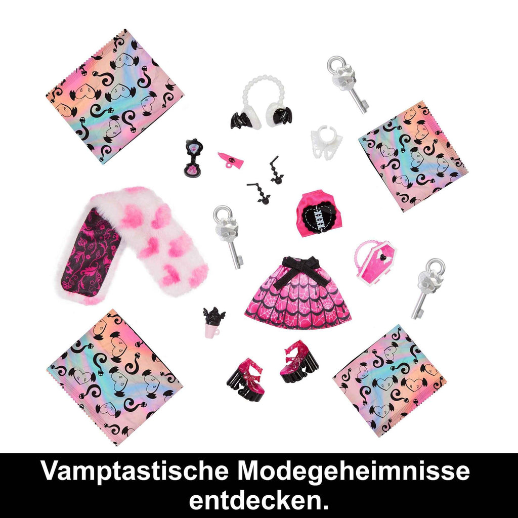 Doll and Fashion Set with 19+ Surprises U1916