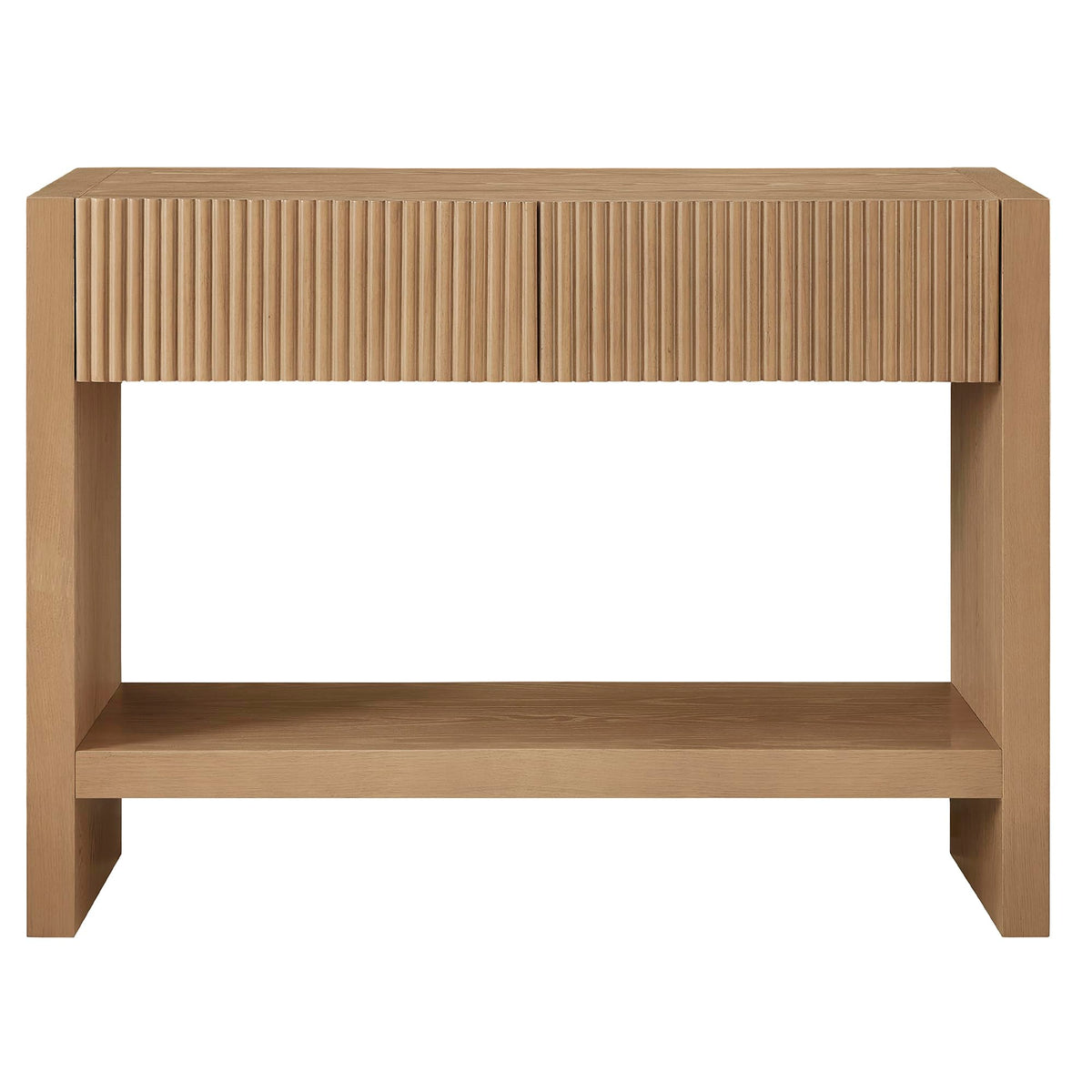48" Fluted Modern Console Table S290