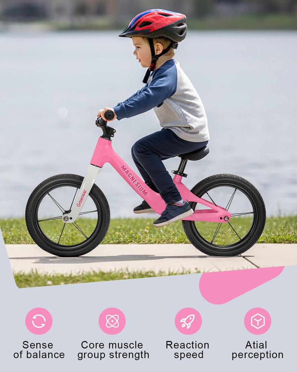 14 Inch Kids Balance Bike with Magnesium Alloy Frame G7925