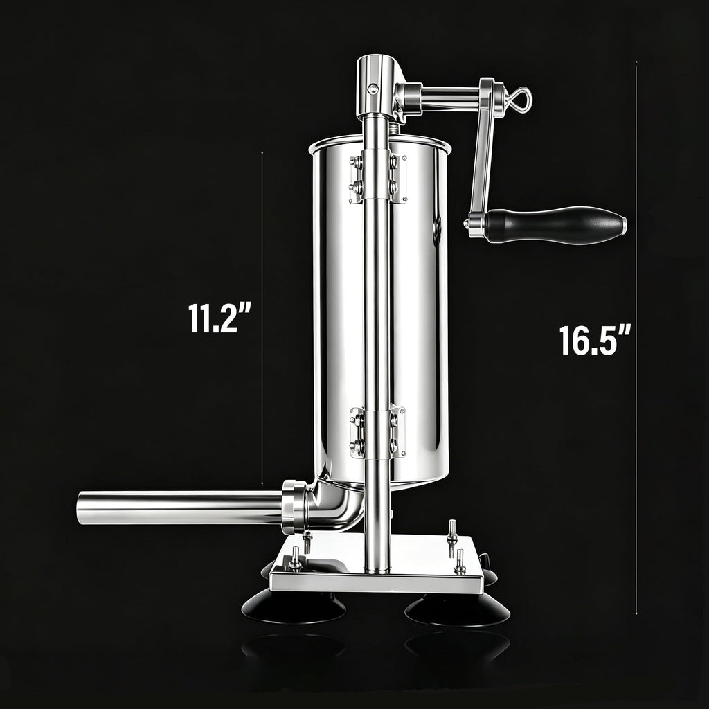 3L Manual Sausage Stuffer Machine 304 Stainless Steel Z765