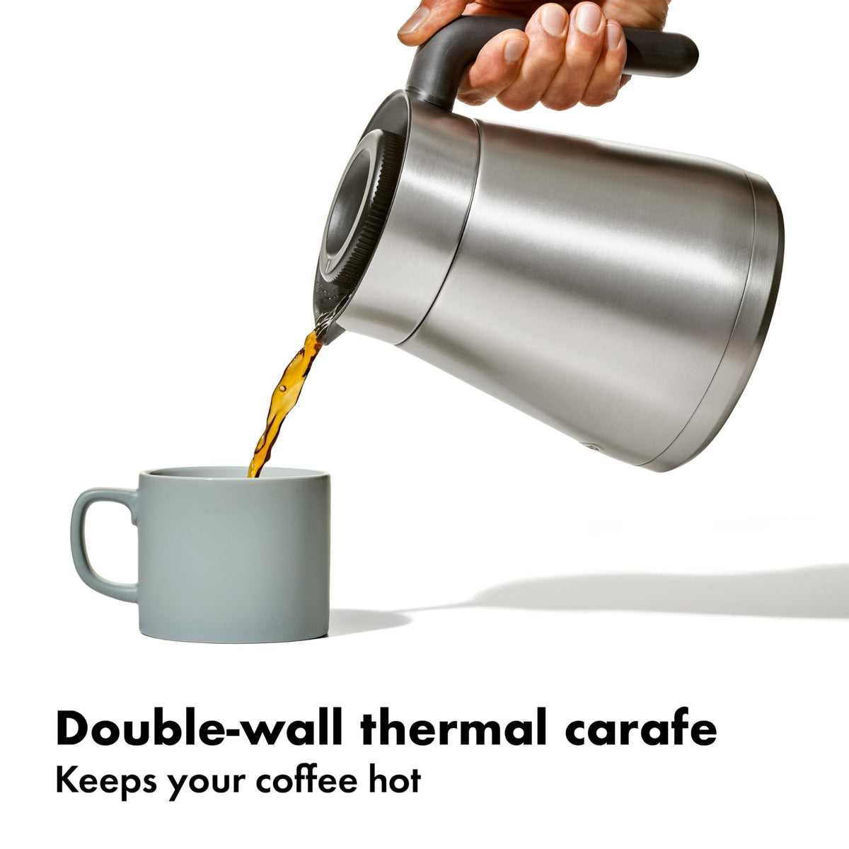 12-Cup Coffee Maker with Single-Serve Function U656069