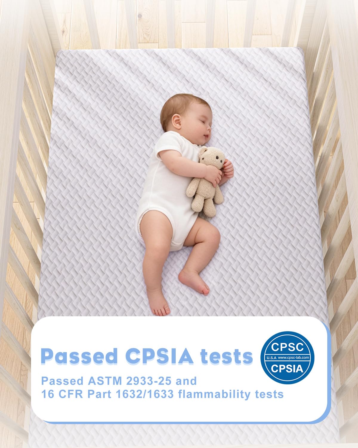 3 inch Portable Crib Mattress A90741