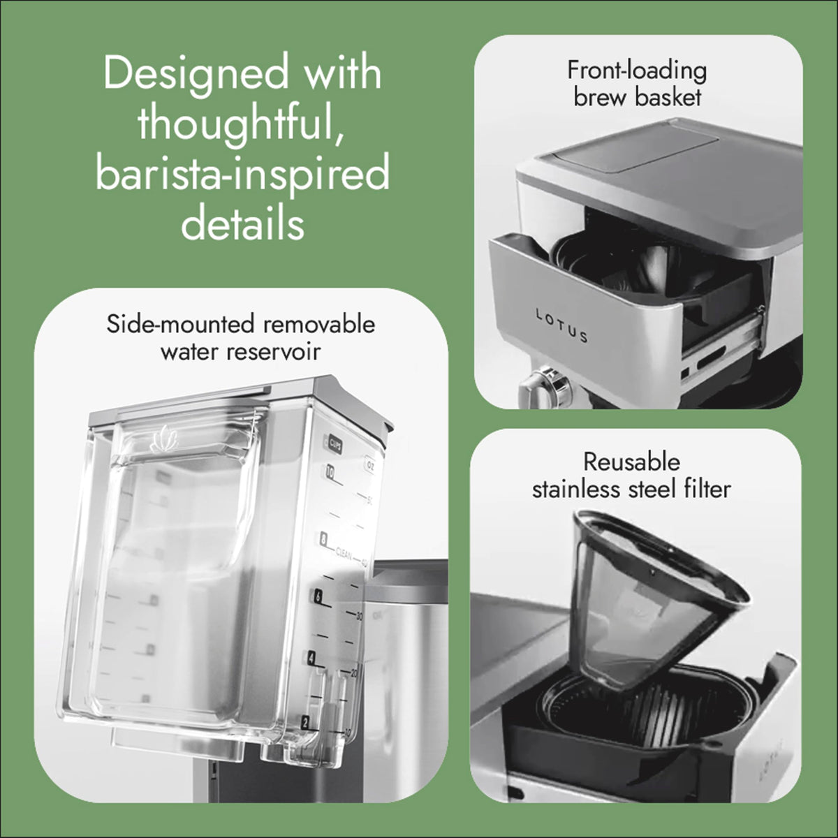 Programmable 10-Cup Stainless Steel Coffee Maker F404111