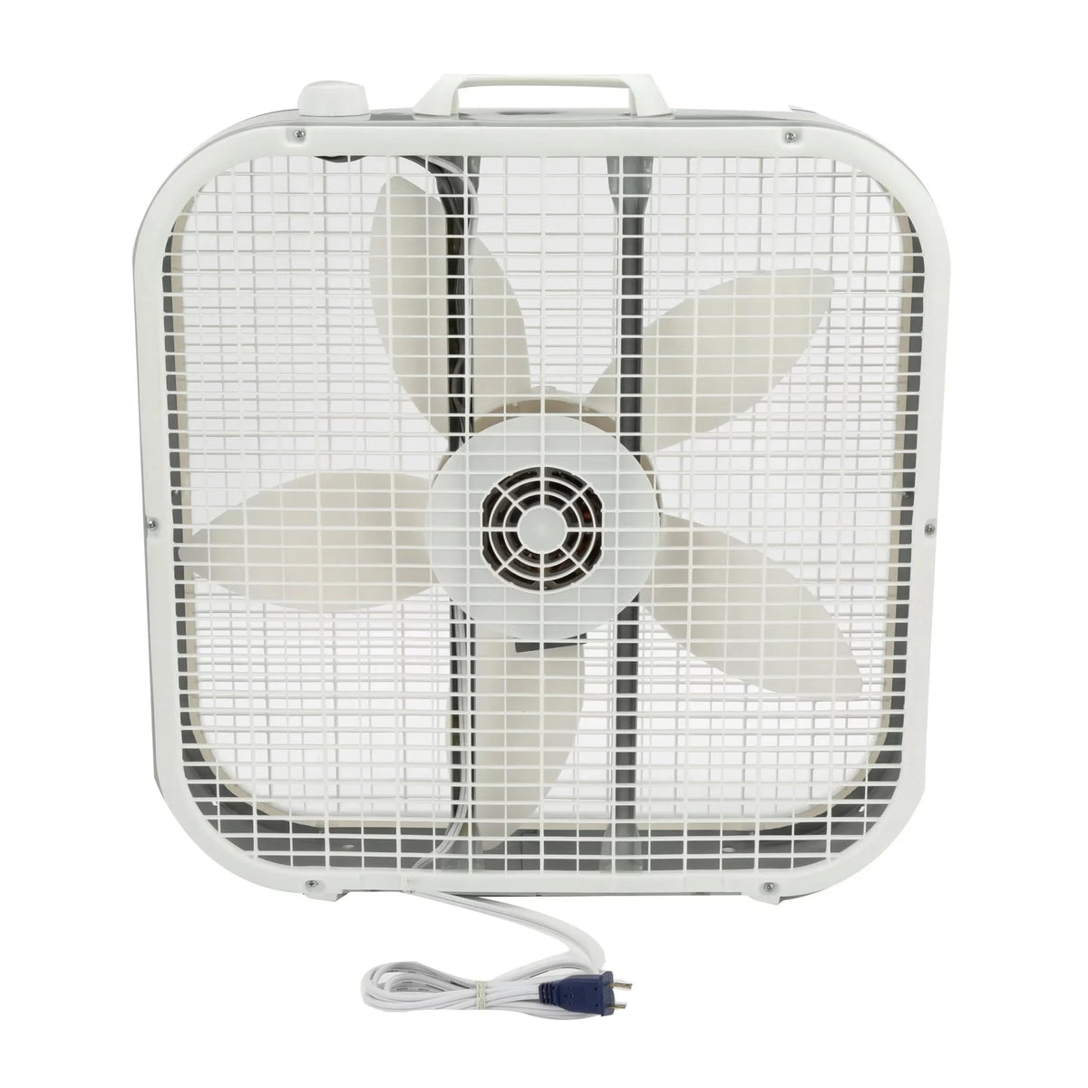 20" White Box Fan, 3 Speeds G69026