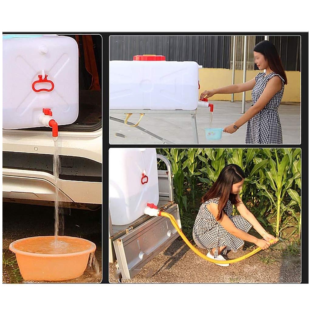 30L Portable Water Storage Container with Faucet B88566