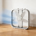 20" White Box Fan, 3 Speeds G69026
