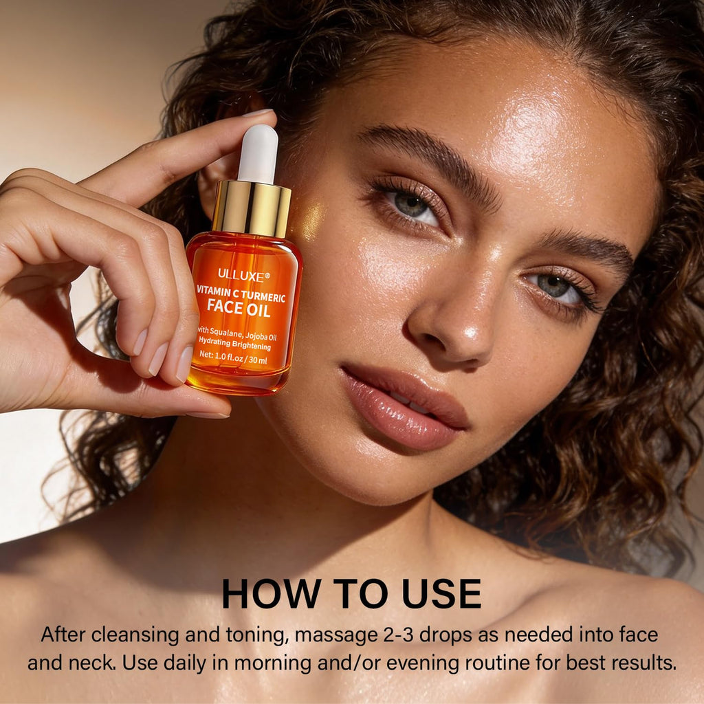 Vitamin C Turmeric Jojoba Squalane Face Oil 1 Fl Oz L43046