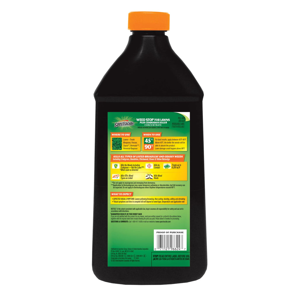 Weed and Crabgrass Killer Concentrate 40 Oz X42961