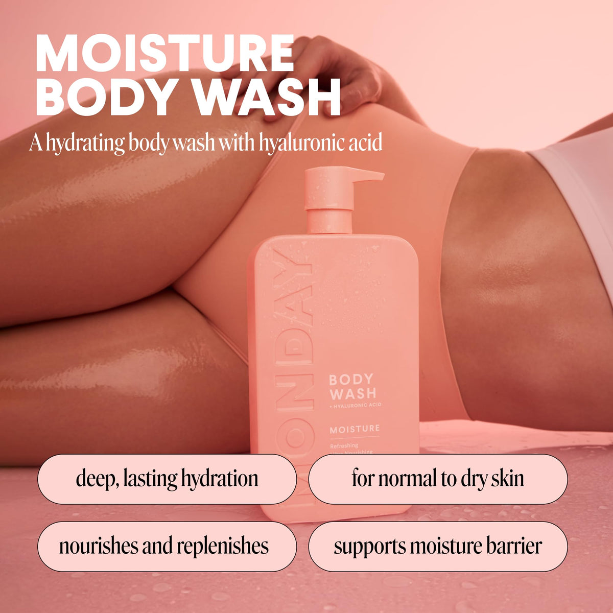 Repair Shampoo and Conditioner Set, Moisture Body Wash, Leave-in Conditioner S996300