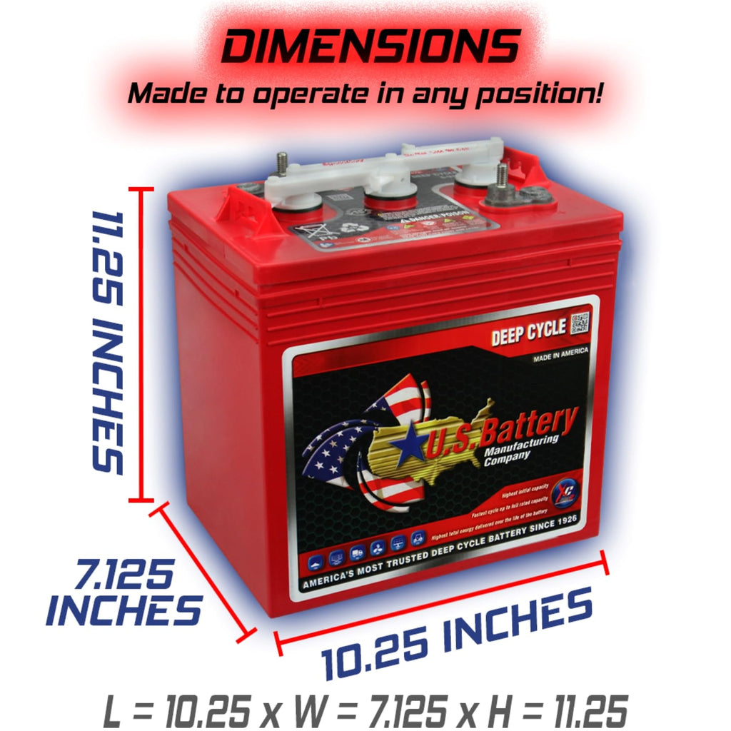 6V GC2 Golf Cart Batteries 6-Pack N5462