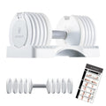 Adjustable Dumbbell 5-in-1 White K644