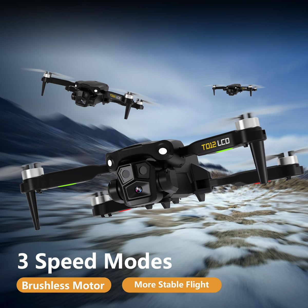 Drone with Camera Foldable Quadcopter F37678