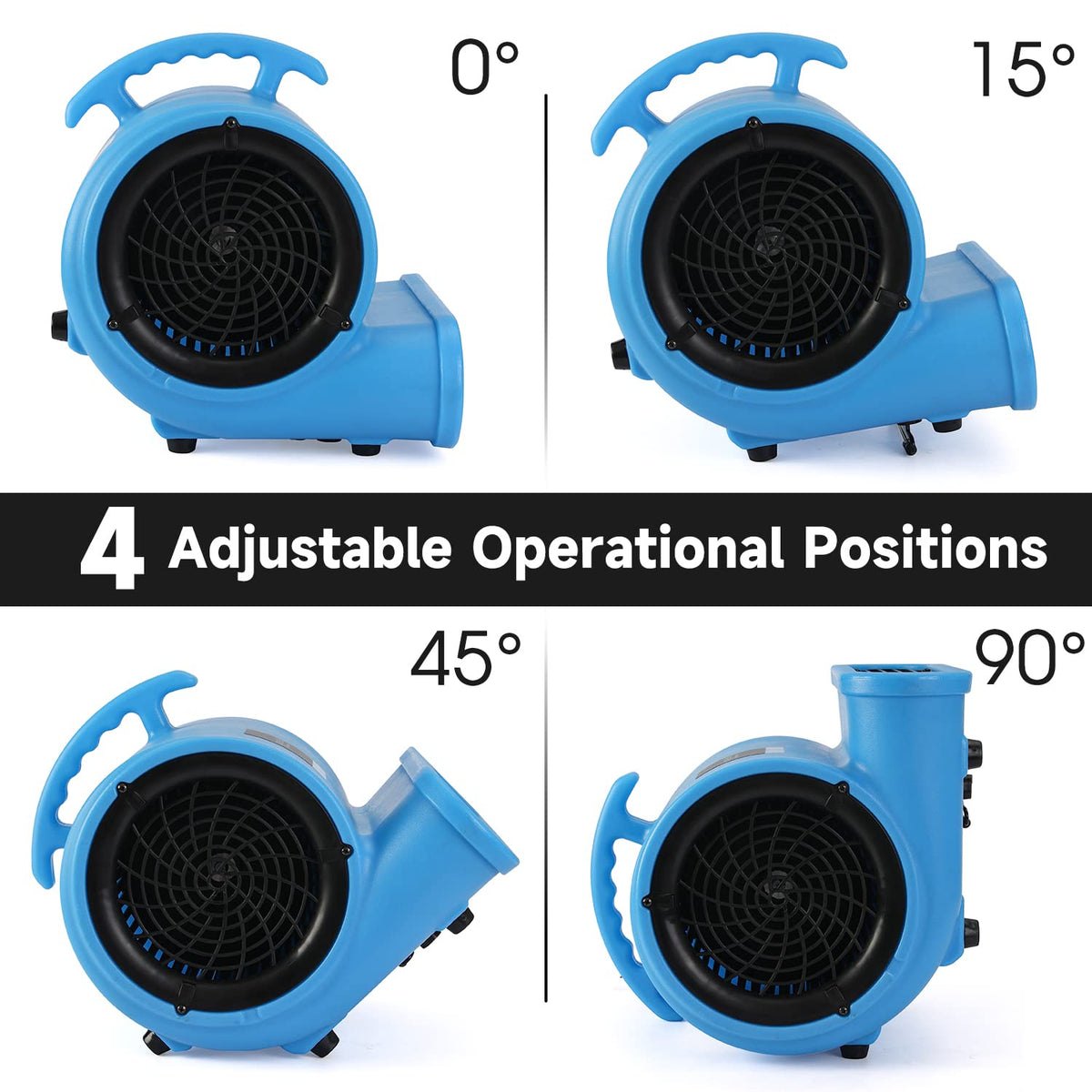 1/2 HP Carpet Dryer Air Blower Fan O57374