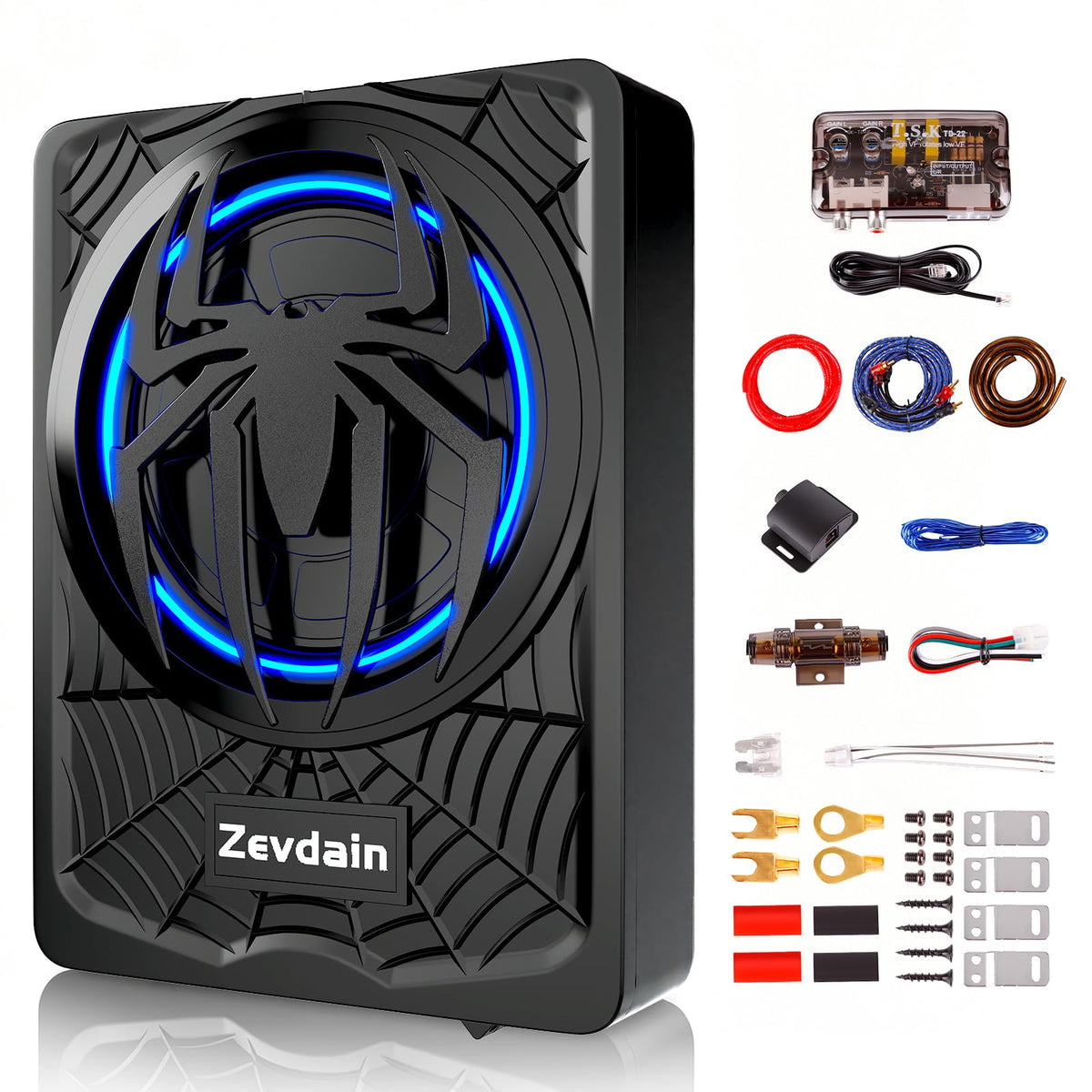 1200w Underseat Subwoofer with Amp N67110