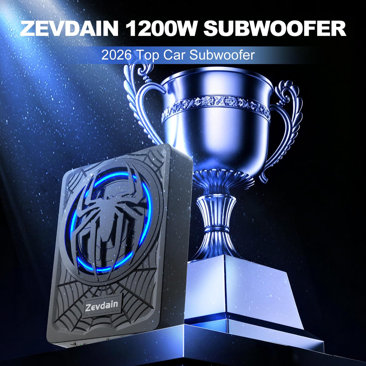 1200w Underseat Subwoofer with Amp N67110