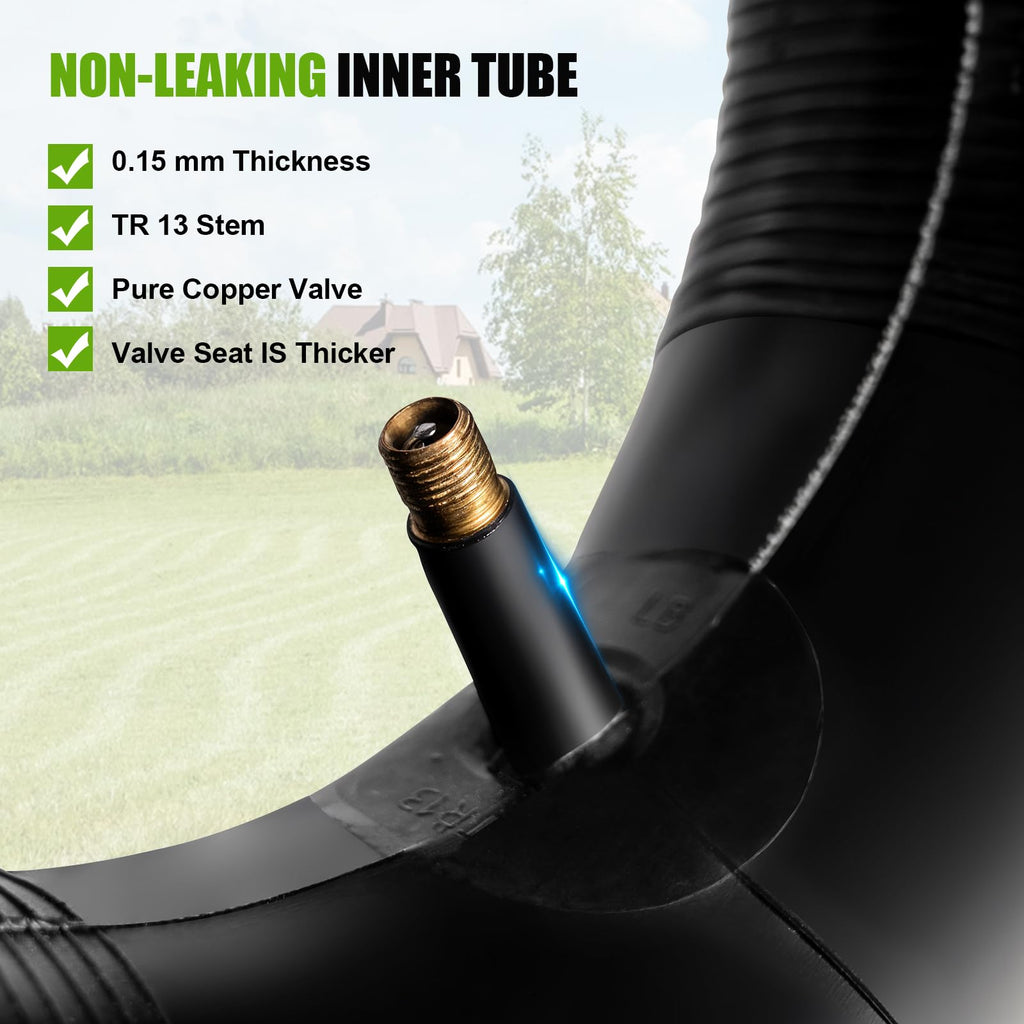 15x6.00-6 Lawn Mower Tire and Inner Tube 2PCS I175
