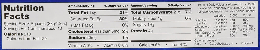 Milk Chocolate with Almonds 17.6 oz A736