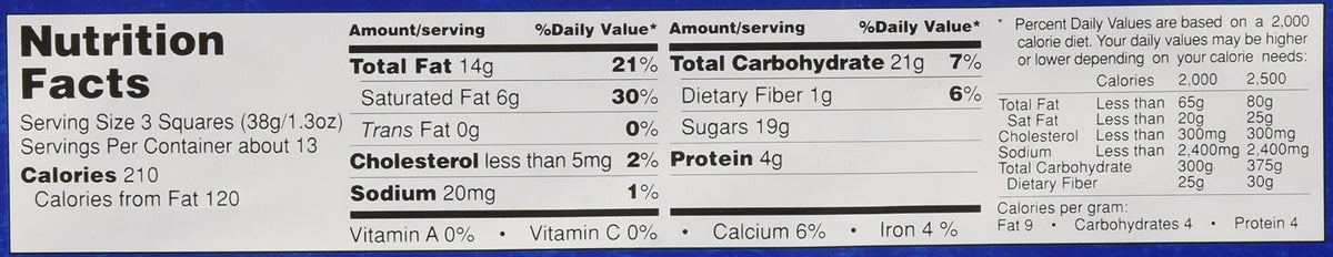 Milk Chocolate with Almonds 17.6 oz A736