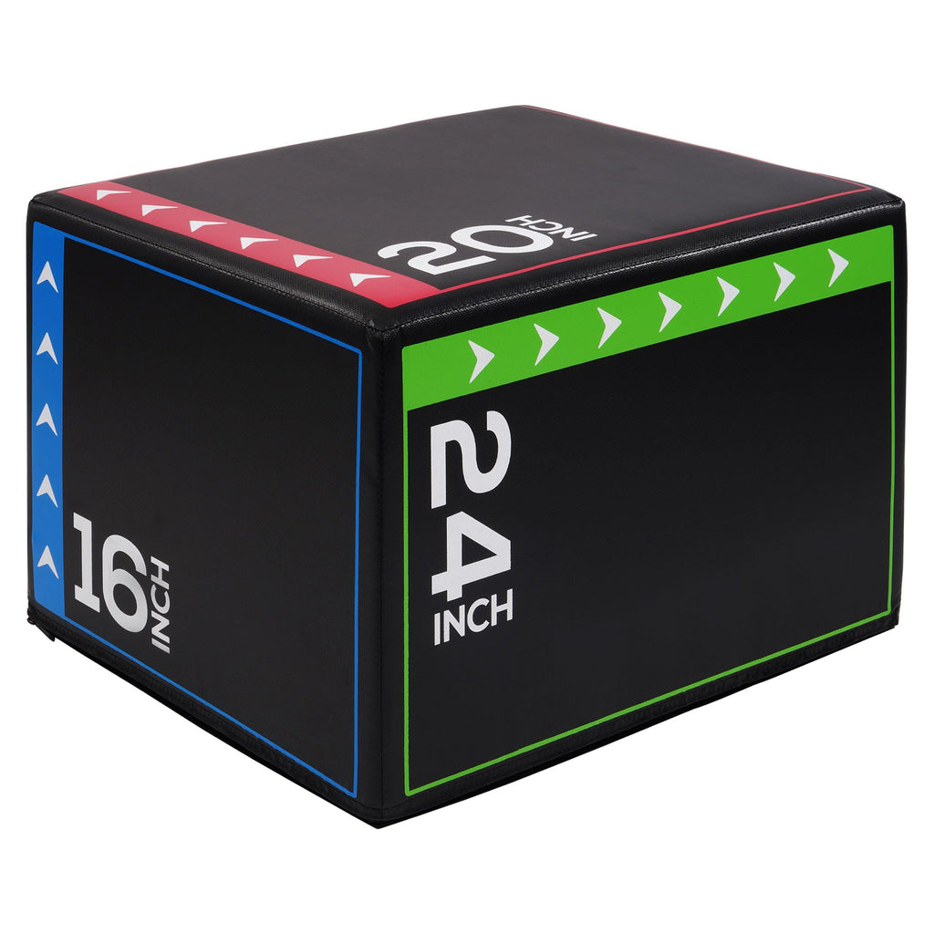 3-in-1 Foam Plyometric Jump Box M3307