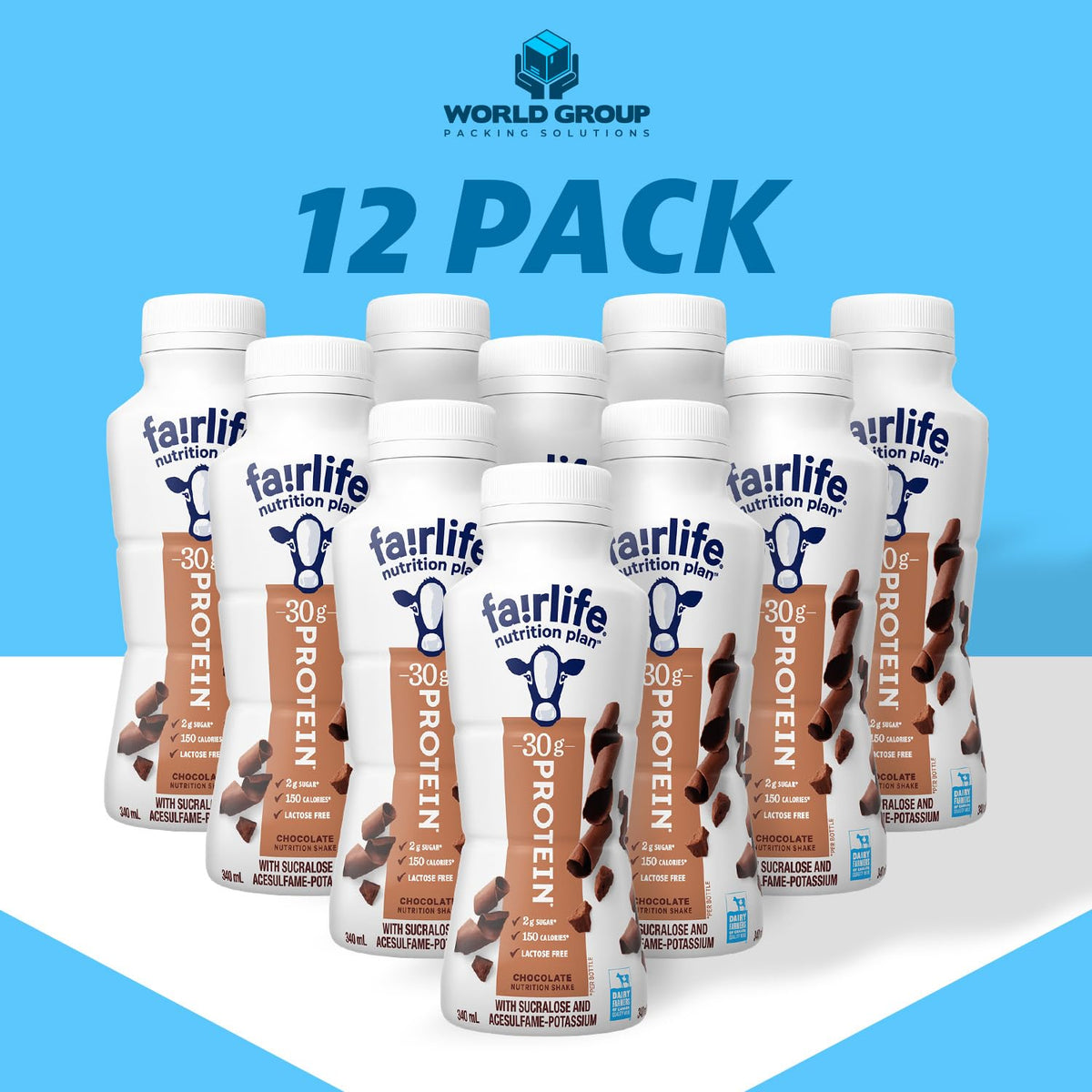 High Protein Chocolate Shake 11.5 Fl Oz (Pack of 12) Z870