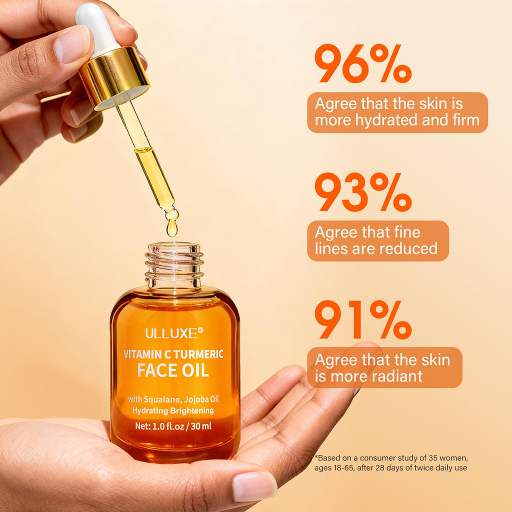Vitamin C Turmeric Jojoba Squalane Face Oil 1 Fl Oz L43046