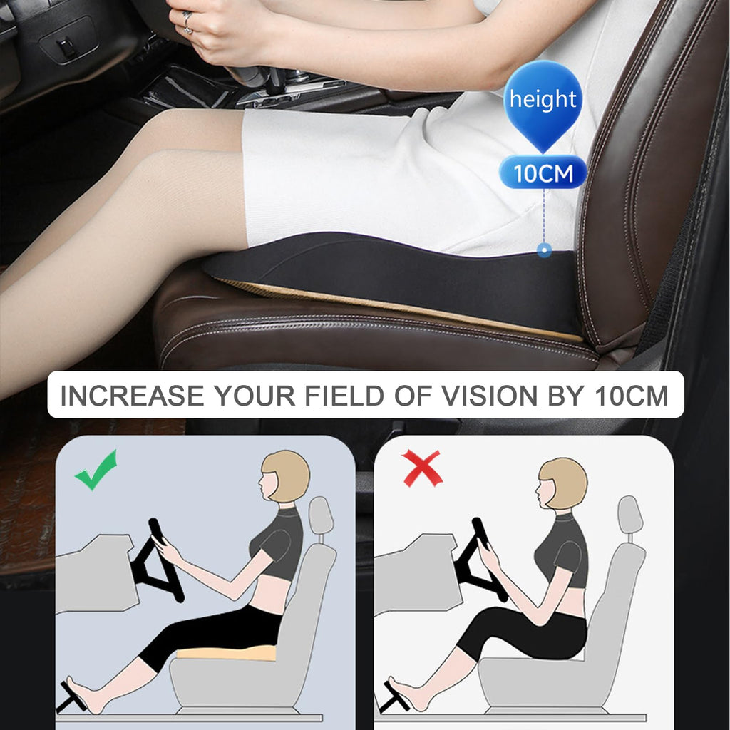 Washable Non-Slip Backless Booster Car Seat Q699