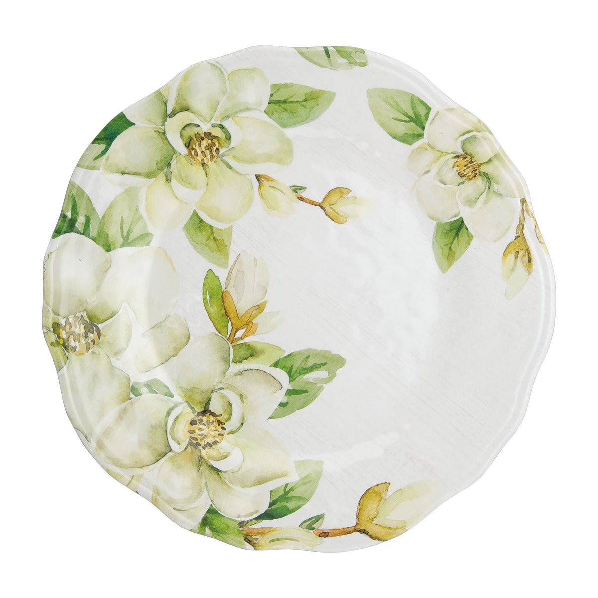 12 Piece Green Melamine Dinnerware Set X636