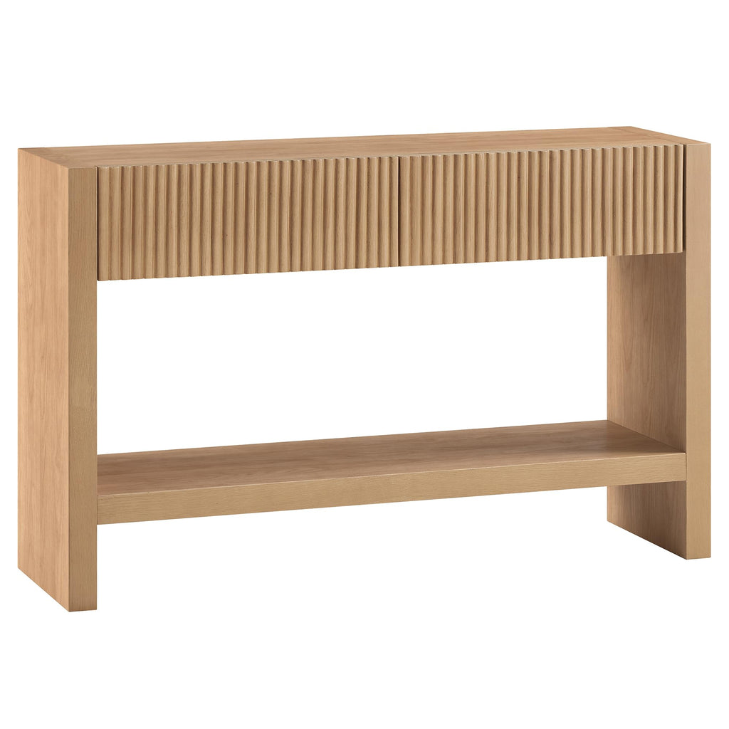 48" Fluted Modern Console Table S290