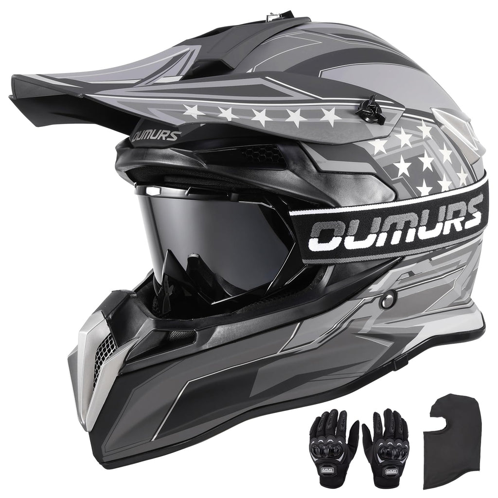 DOT Approved Full Face Motocross Helmet T435