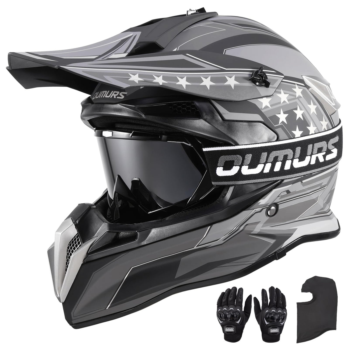 DOT Approved Full Face Motocross Helmet T435