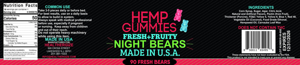Hemp Gummies T925