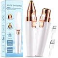 2 in 1 Electric Facial Hair Removal with LED Light N691