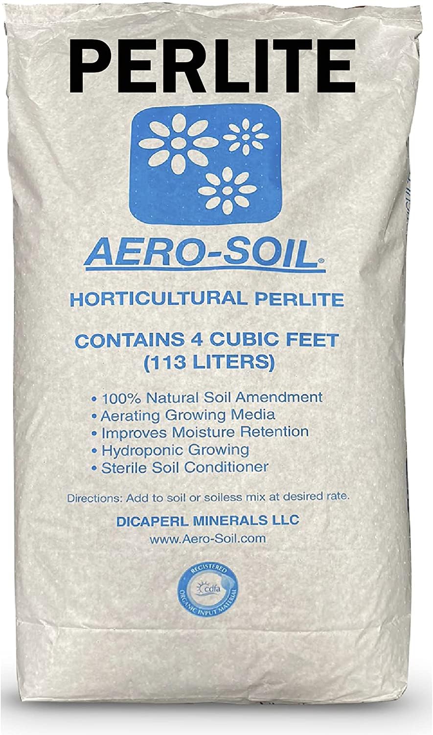 Perlite Horticultural Soil Additive 4 Cubic Foot J3814