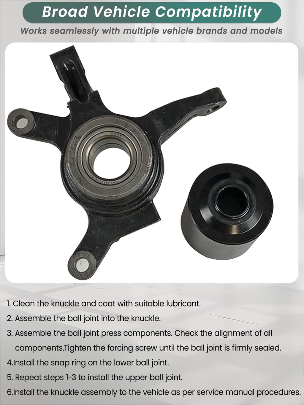 14 Piece Ball Joint Service Adapter Set T69934