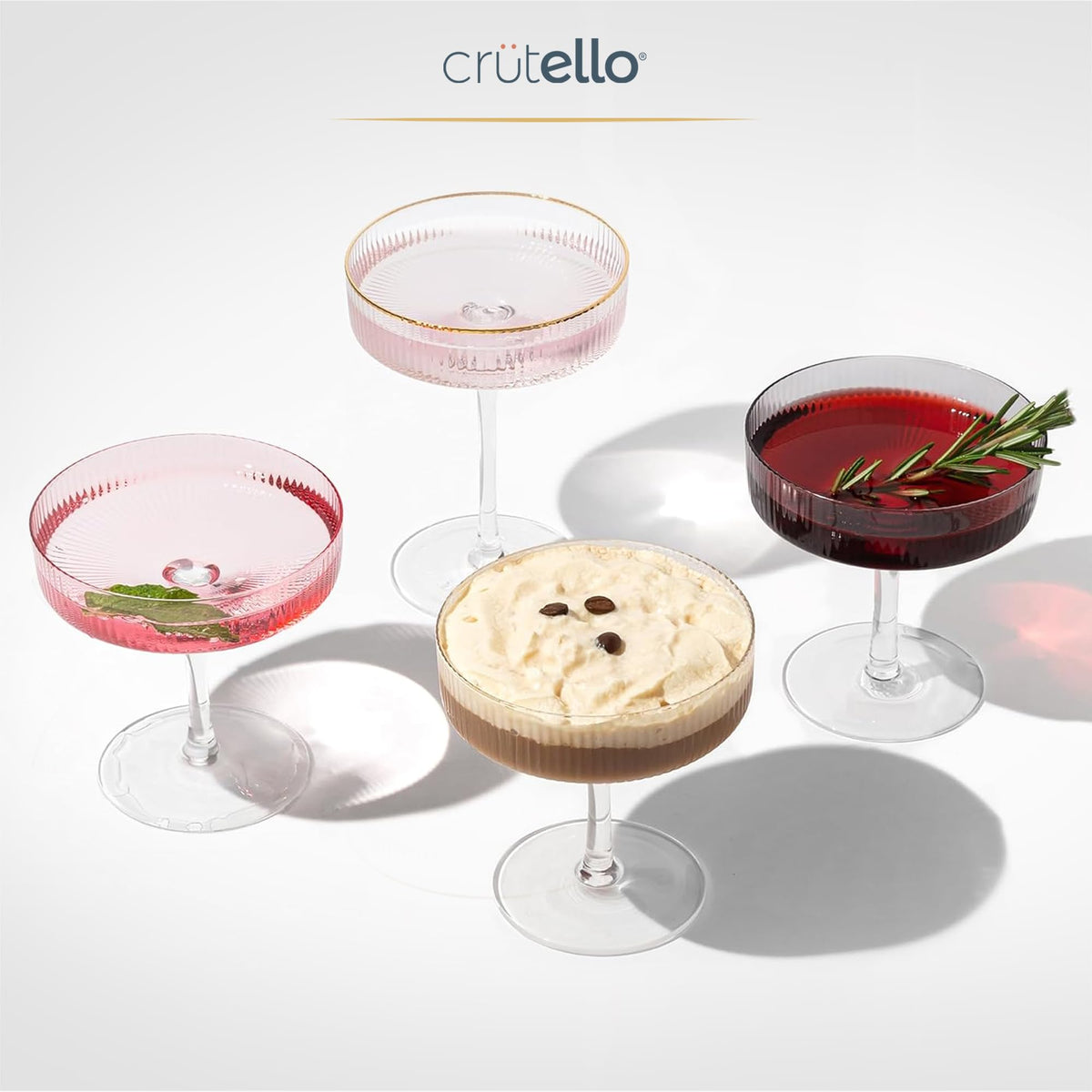 Champagne Coupe Glasses Set of 4 M117990
