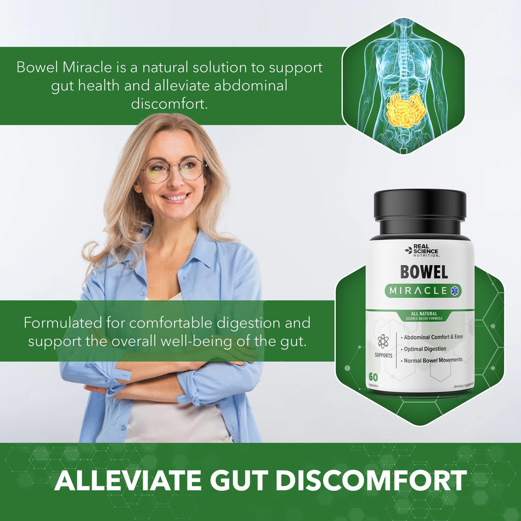 60 Caps Gut Support Supplement with Vinitrox GABA G3081