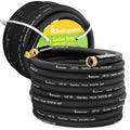 100 ft 5/8 in Heavy Duty Flexible Rubber Hybrid Garden Hose W891359