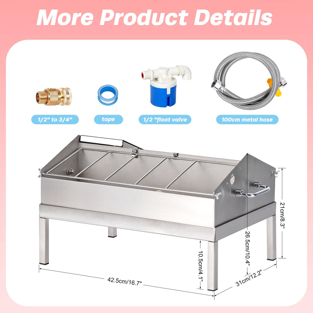 Automatic Chicken Waterer and Feeder B303