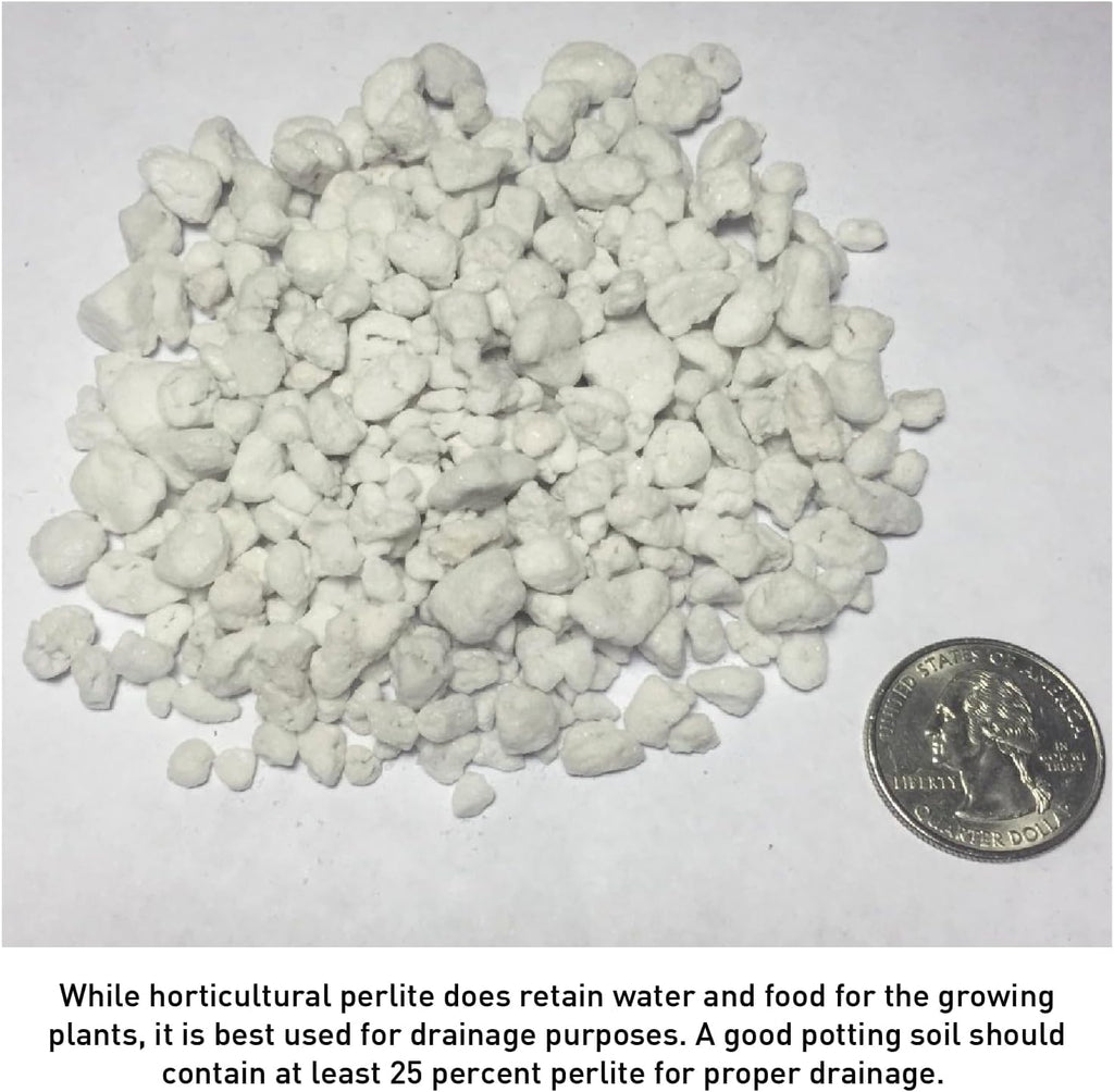 Perlite Horticultural Medium Grade Soil Additive 4 Cubic Feet 1 Bag P1441