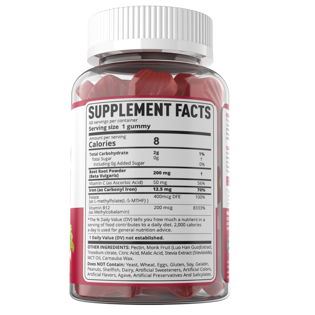 Beet Root Gummies with Iron Z815158