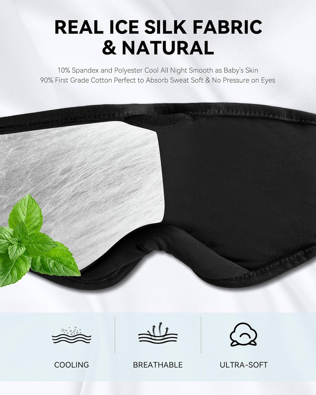 Bluetooth Sleep Headphones Eye Mask Headband S881272