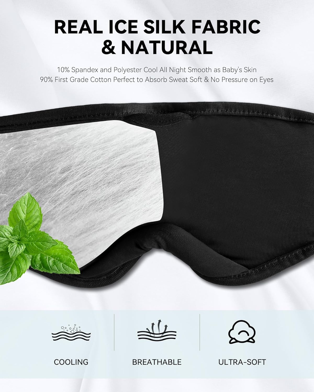 Bluetooth Sleep Headphones Eye Mask Headband S881272
