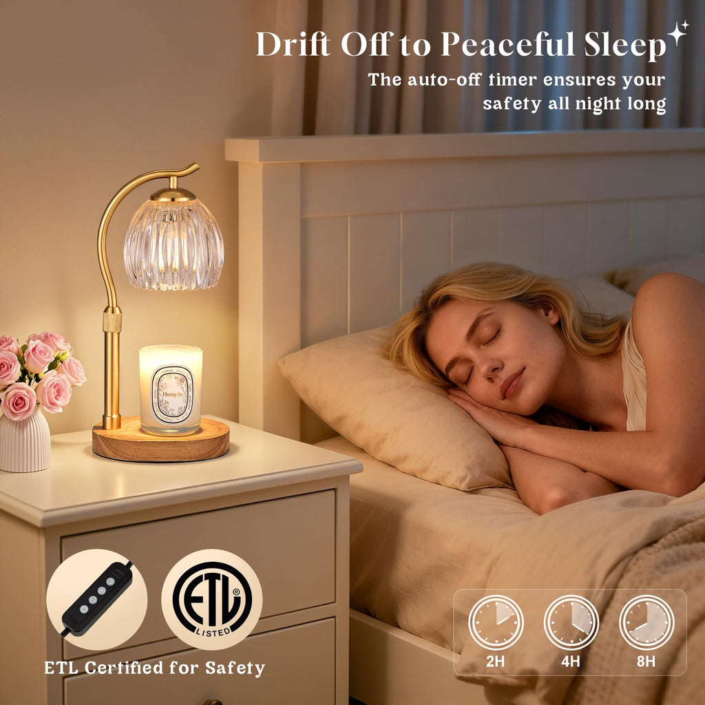 Candle Warmer Lamp with 2 Bulbs U783