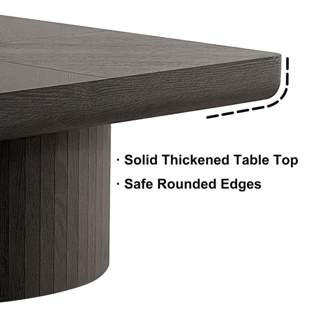 Black Square Coffee Table D748644